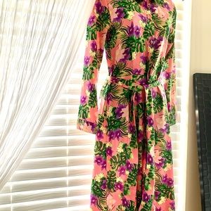 Innocence colorful midi dress with belt! NWT